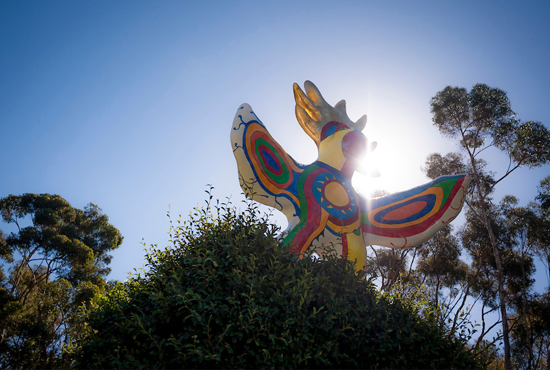 Sun God sculpture by Niki de Saint Phallle