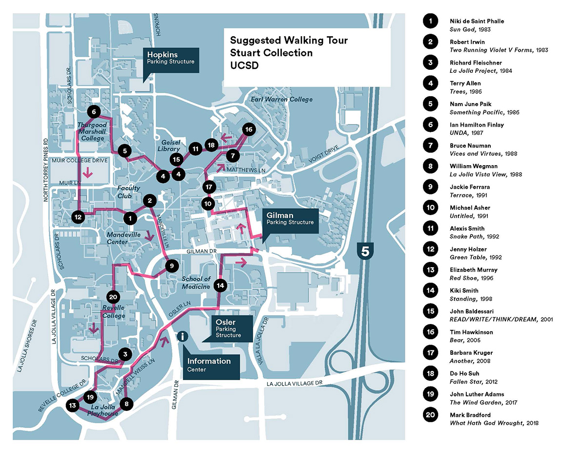 ucsd la jolla campus map Map ucsd la jolla campus map